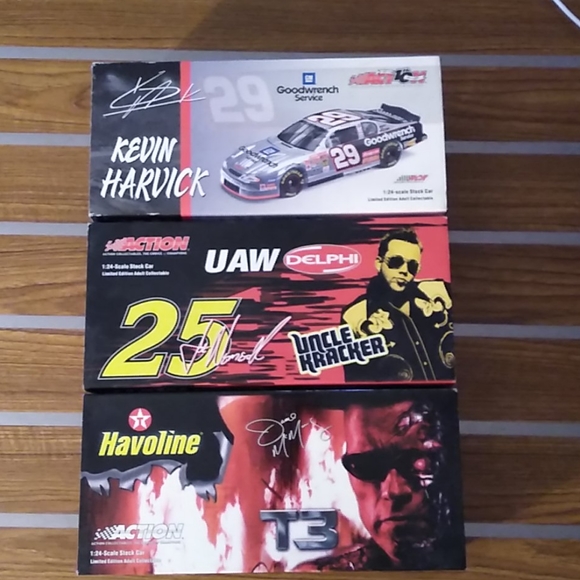 Nascar Diecast 1:24 scale 3 car LOT